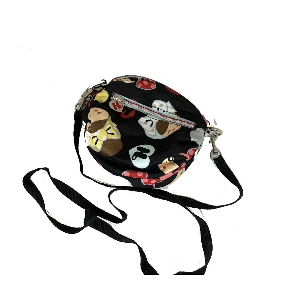 Harajuku Lovers by Gwen Stefani Small Black Logo Crossbody Bag Pre Owned